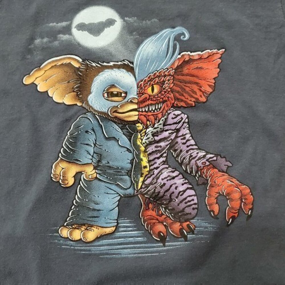 Gremlins x Batman Two-Face Juniors Small Graphic Tee - Picture 3 of 4